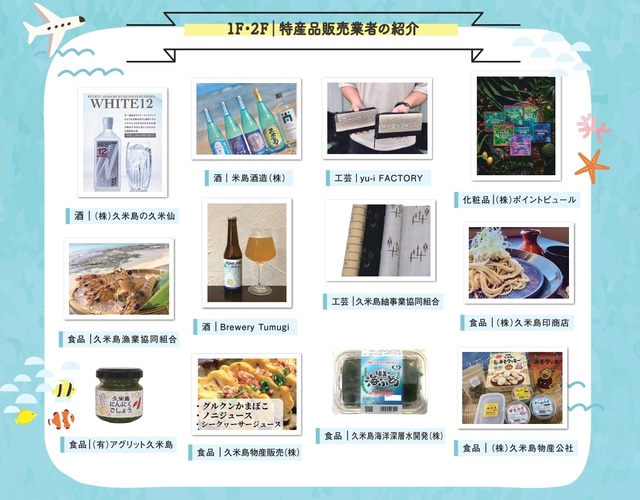 特産品販売業者の紹介