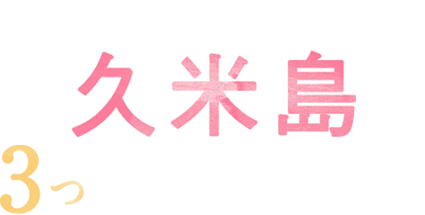 ＼あなたはどれが好き？／ 久米島 3つのスタイル