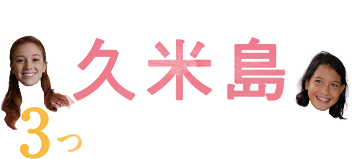 「あなたはどれが好き？久米島３つの旅スタイル」